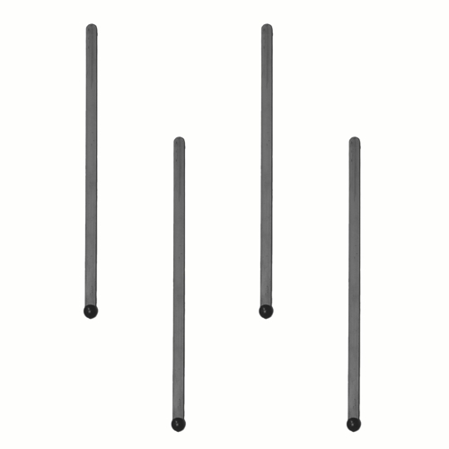 Drinkpinne Proffs 15 cm - svart plast 500 st