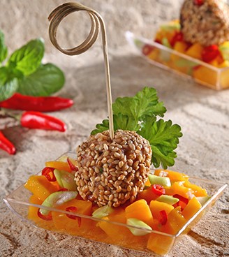 Tallrik mini Fingerfood transparent, 7,9 x 5,5 x 1,6 cm hög, 50 pack