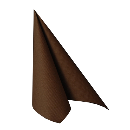 Pappersservett Royal - Brun, 40x40 cm, 50 pack