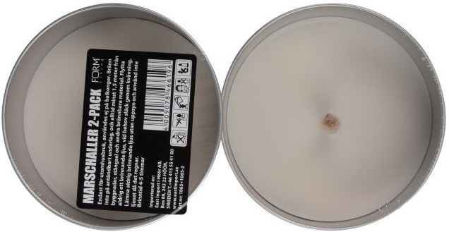Marschall Normal 2-pack, 4 timmars brinntid
