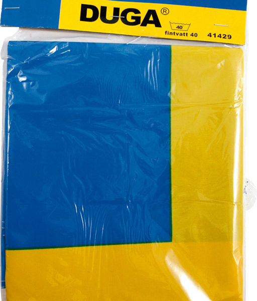 Flagga Sverige 150x90 cm tyg, Duga, köpprodukt